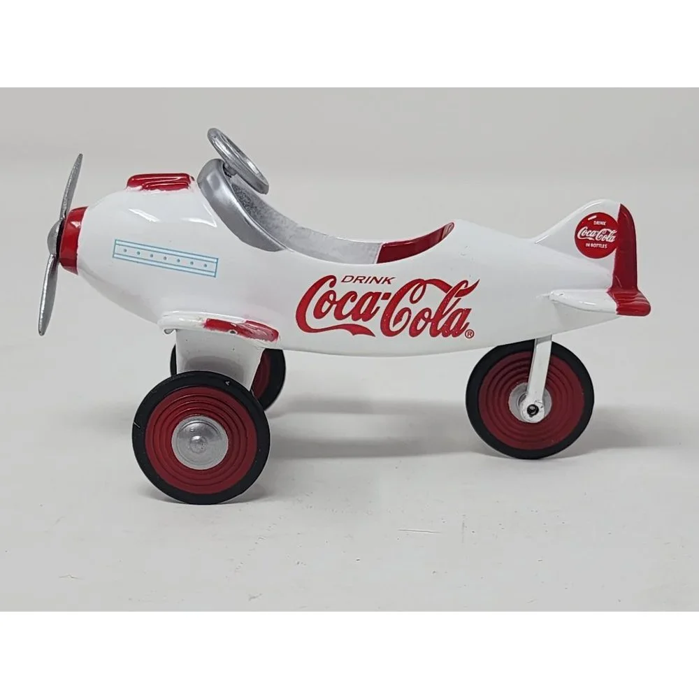 K-Line Coca Cola Brand Pedal Plane Train Accessory Bi Plane‎ Coke Toy